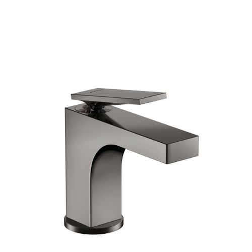 AXOR-HG-AXOR-Citterio-Einhebel-Waschtischmischer-90-mit-Hebelgriff-fuer-Handwaschbecken-mit-Zugstangen-Ablaufgarnitur-Polished-Black-Chrome-39022330 gallery number 1